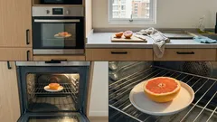 Olor guardado en el horno: el truco del pomelo para dejarlo más fresco sin aerosoles